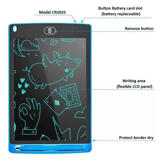 Tablette d'écriture LCD