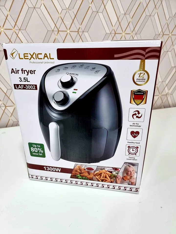 Air Fryer Lexical LAF-3002 – Friteuse à Air Chaud Sans Huile 3.5L, 1300W – Image 4