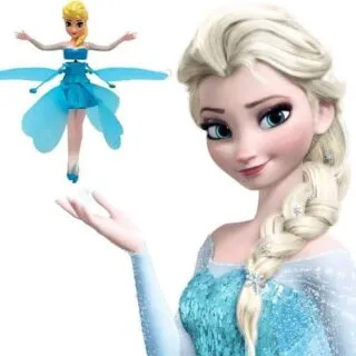 Princesse Elsa volante