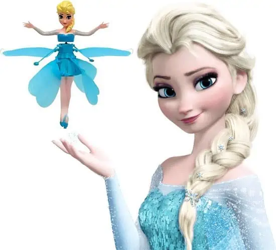Princesse Elsa volante