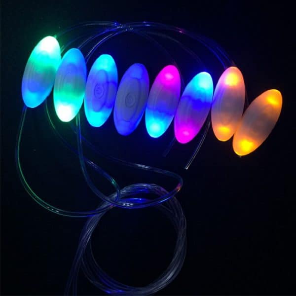 Lacets LED colorés pour chaussures