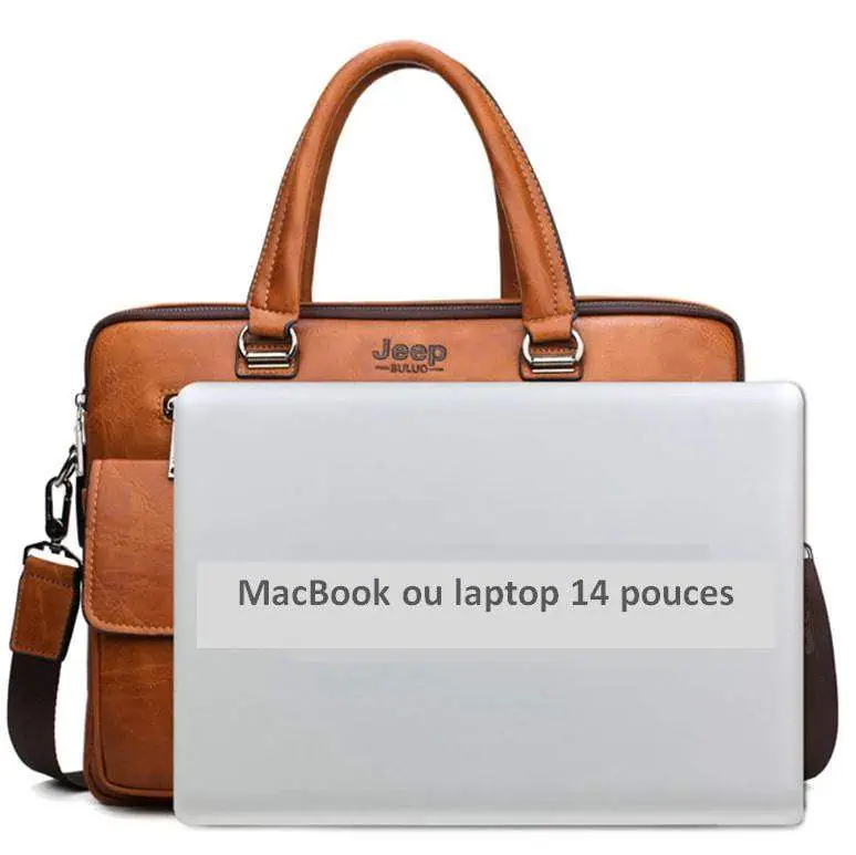 Porte-documents en cuir PU Modèle Professeur