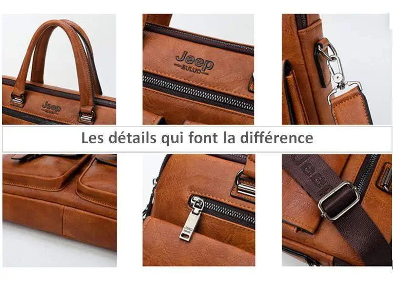 Porte-documents en cuir PU Modèle Professeur
