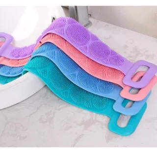 Brosse de corps de dos de silicone