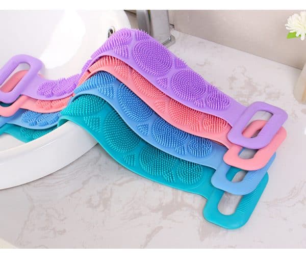 Brosse de corps de dos de silicone