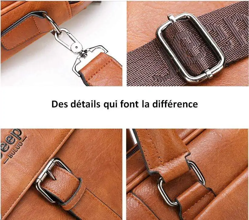Porte-documents en cuir PU
