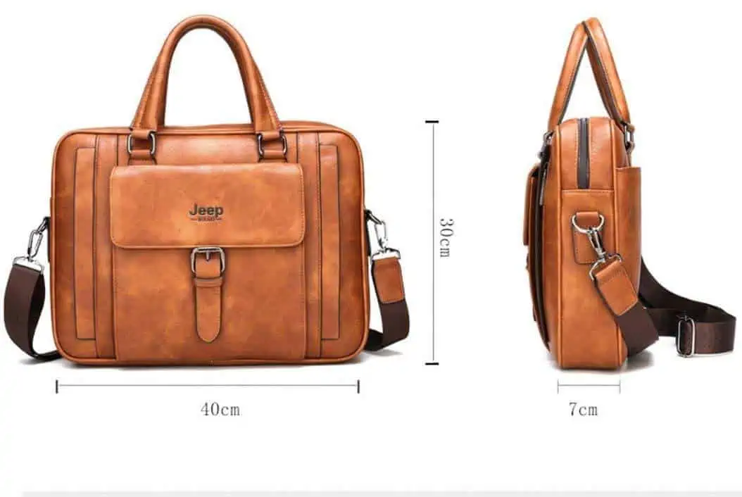 Porte-documents en cuir PU