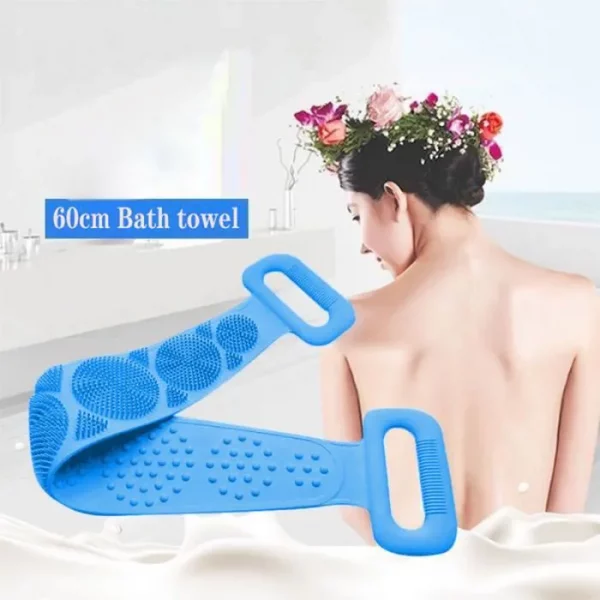 Brosse de corps de dos de silicone