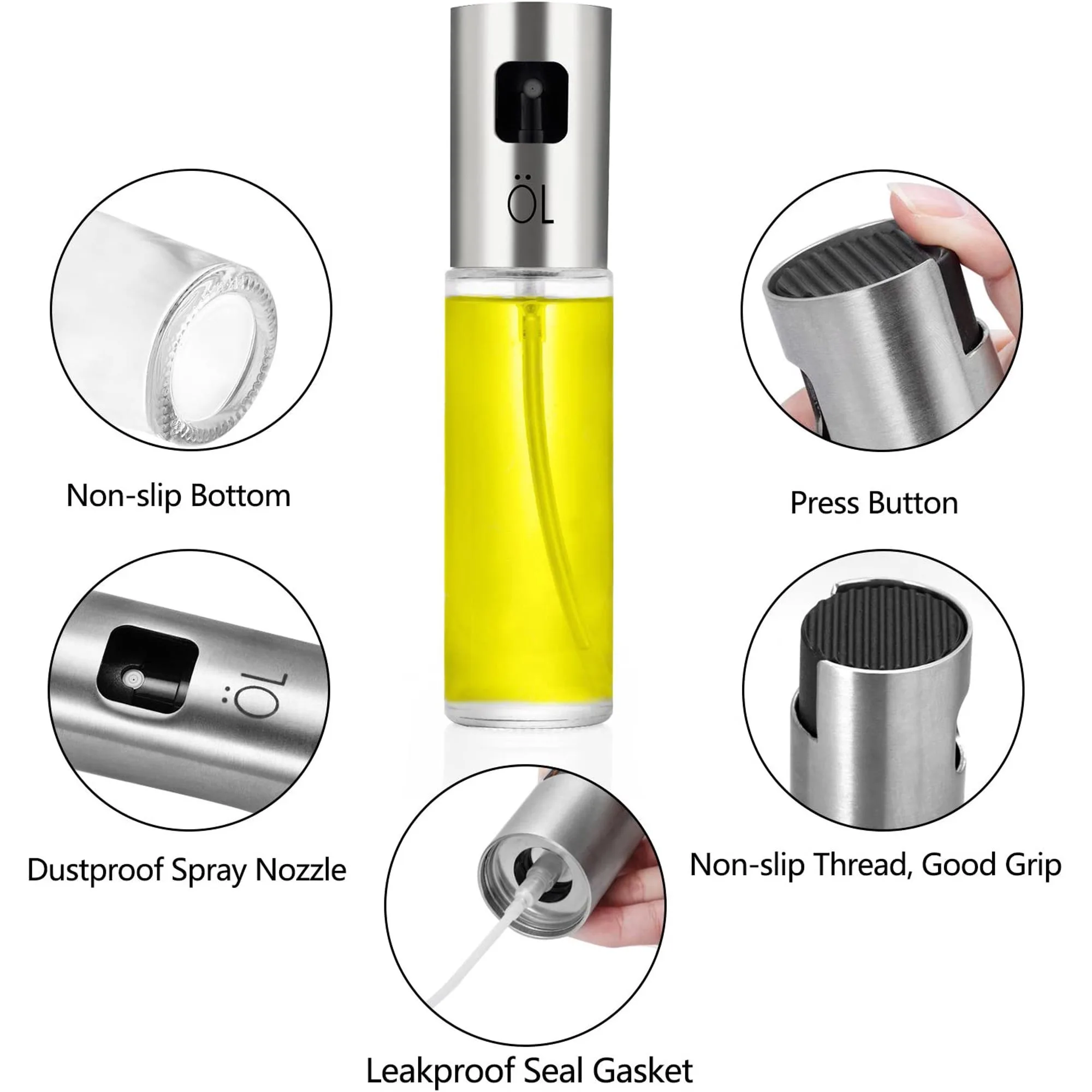 Bouteille d'huile Portable multifonction