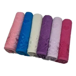 Lot de 6 serviettes de bain binnur