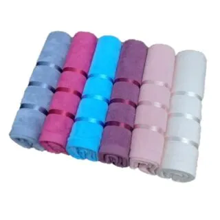 Lot de 6 serviettes de bain Belinda