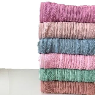 Lot de 6 serviettes de bain viven