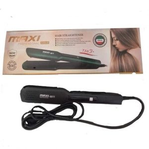 Maxisalon Lisseur Pro Pour cheveux 750°F- Céramique- Noir