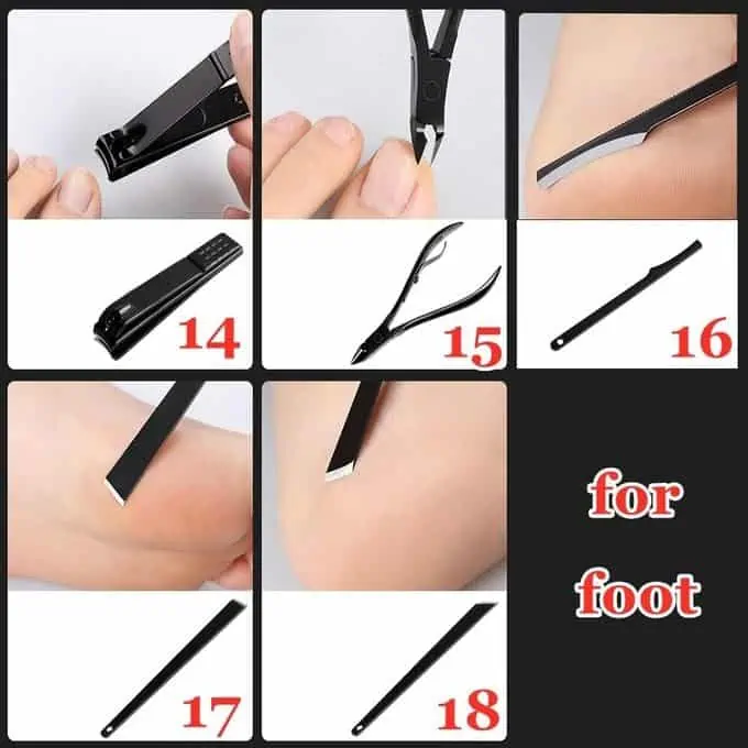 coupe-ongles pour manucure et pédicure