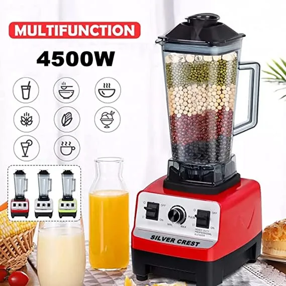 Mélangeur allemand Silver Crest 4500 Watt 2L – Image 4
