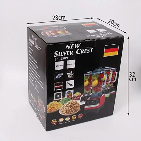 Mélangeur allemand Silver Crest 4500 Watt 2L – Image 3