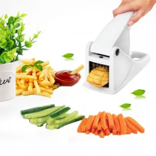 coupe-frite avec 2 grilles de découpe, Acier inoxydable