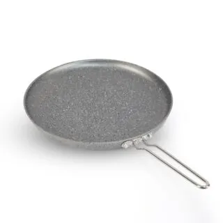 Crêpière En Granite 28 Cm OMS Avec Manche en INOX