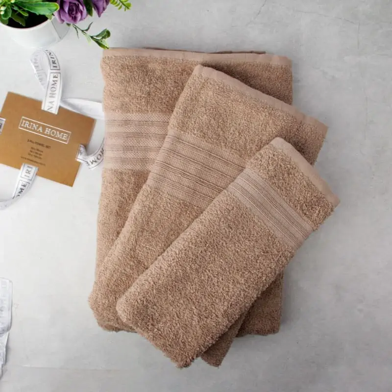 Lot de 3 Serviettes de bain