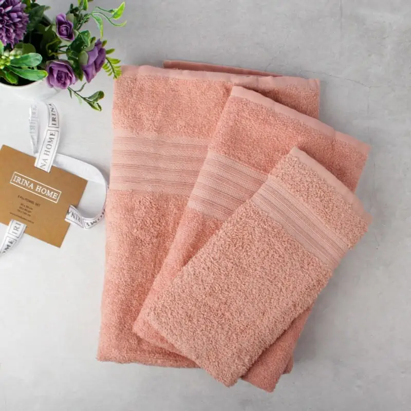 Lot de 3 Serviettes de bain