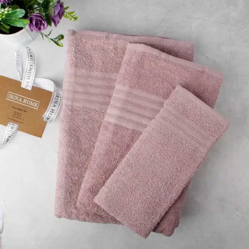 Lot de 3 Serviettes de bain