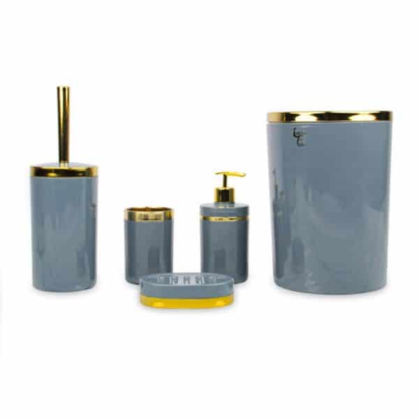 Set Salle De Bain En Plastique 5 Pièces