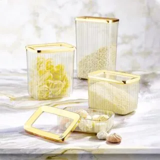 Set de 04 Boites de Rangement Transparents