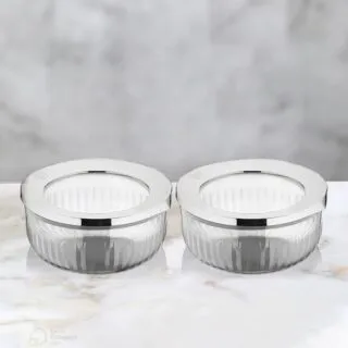 Set de 02 Boites de Rangement Rondes