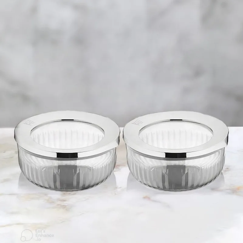 Set de 02 Boites de Rangement Rondes