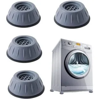 Sofpince Lot de 4 Patins anti vibrations - Gris