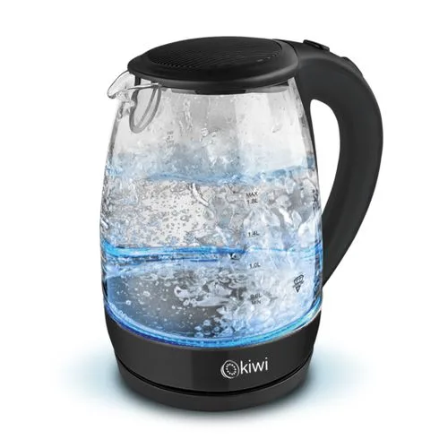 Kiwi Bouilloire en verre - 2200 W