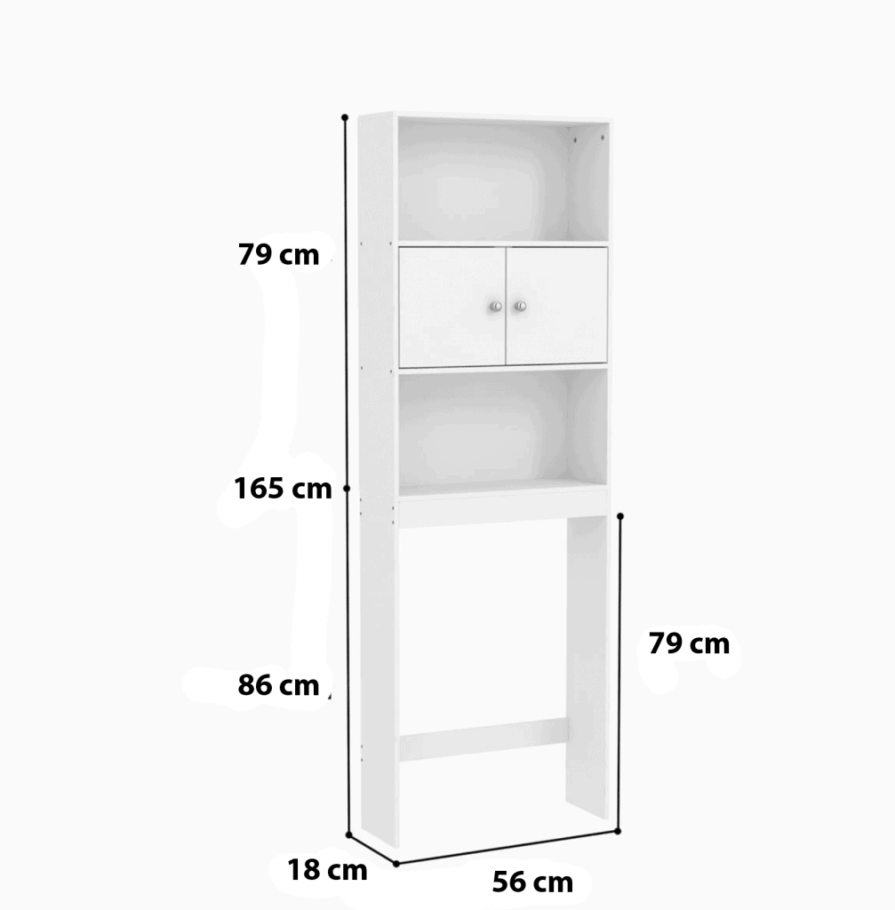 Meuble Dessus Toilette ou Machine à Laver