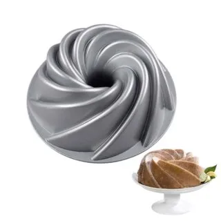 Moule à gâteau antiadhésif en fonte d'aluminium