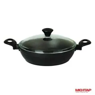 Mijoteuse téflon noir de diamètre 26 cm