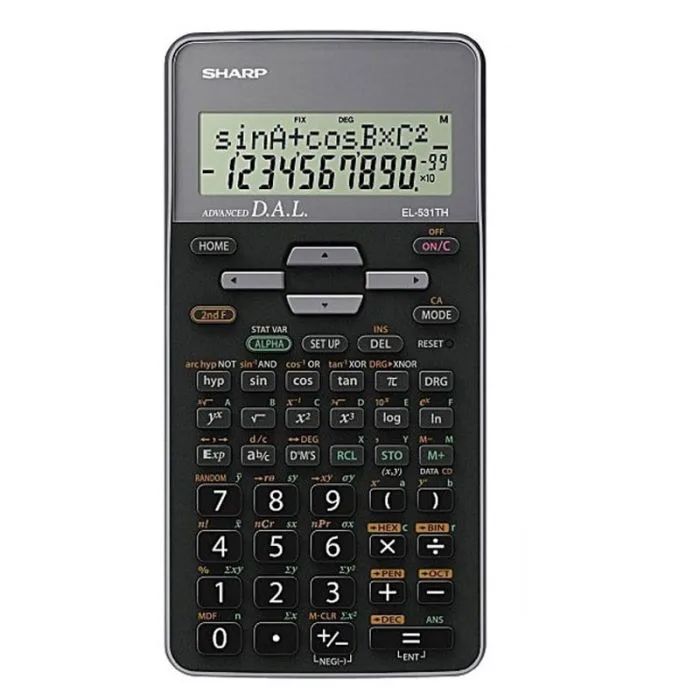 Calculatrice scientifique Sharp en blister