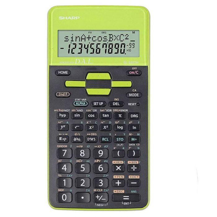 Calculatrice en Blister Sharp EL-531THB 