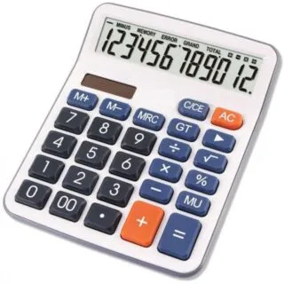 Calculatrice de bureau FA-6M 12 chiffres