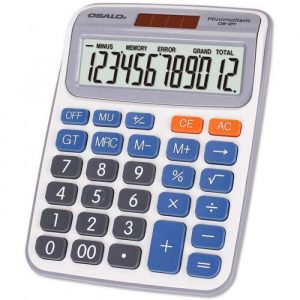 Calculatrice de bureau Osalo 12 chiffres (OS-2M)