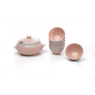 Service A Soupe 7pcs Hamila Stoneware