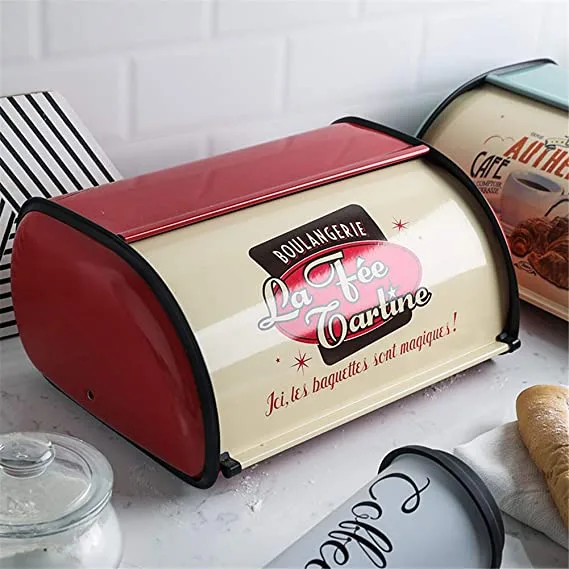 Boîte à Pain Vintage de 33 cm