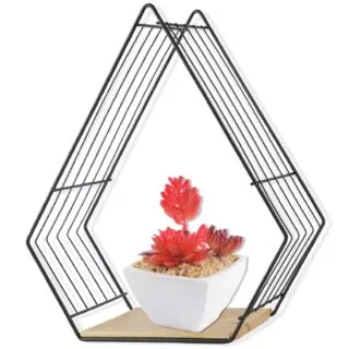 Etagère Pyramide En Métal - Noir