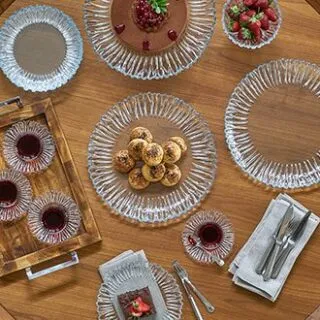 Lot de 6 assiettes plates
