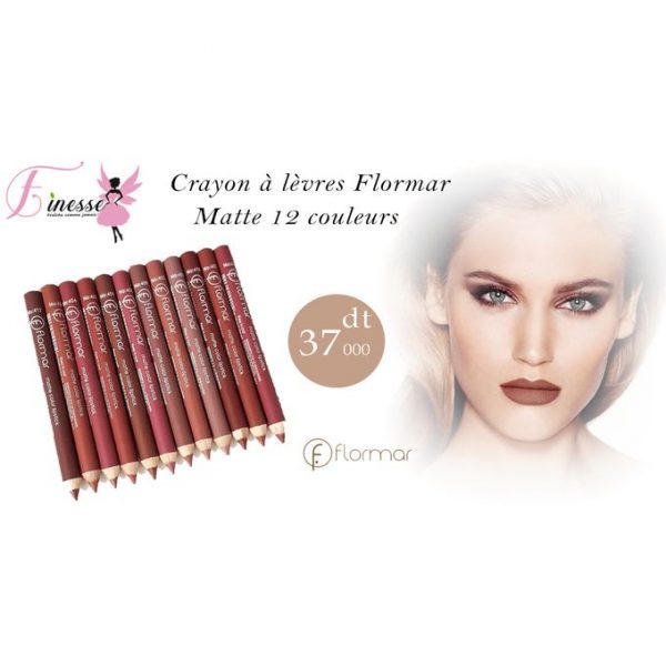 Flormar Crayons à Lèvres 12 couleurs