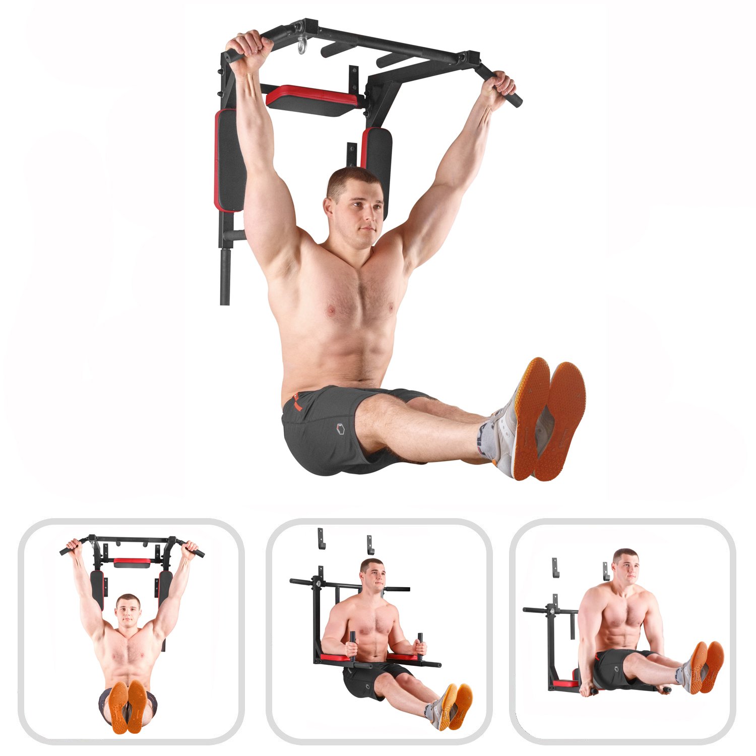 Station De Musculation Polyvalente – Barre De Traction, Dips, Bench Press – 150kg