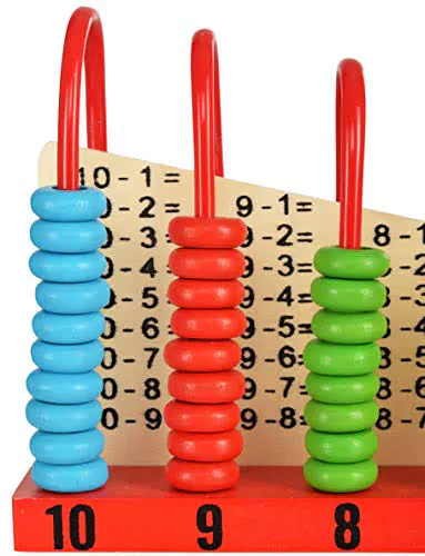 jouets éducatifs Calculation shelf en Bois