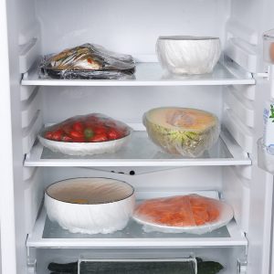 100 pièces couvercles alimentaires jetables