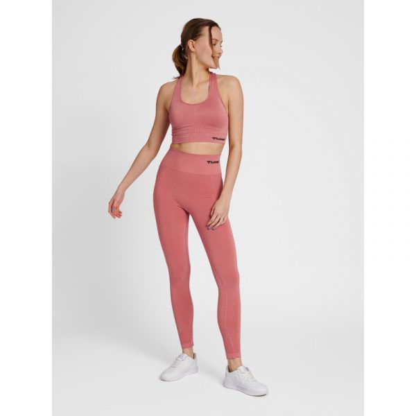 Legging de sport Seamless femme - Rose