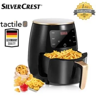 SILVERCREST® S-18 – Air Fryer – Digitale intelligente , grande capacité 6 L, 2400 W (importé)