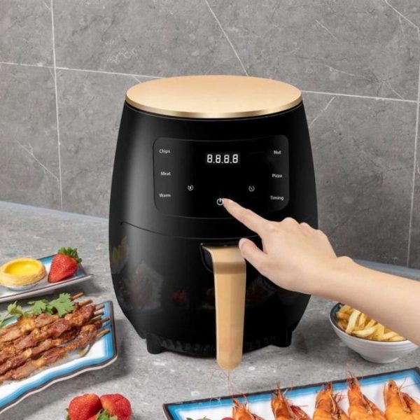 SILVERCREST® S-18 – Air Fryer – Digitale intelligente , grande capacité 6 L, 2400 W (importé)