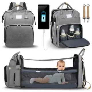 Sac à langer Portable pour bébé, lit de voyage